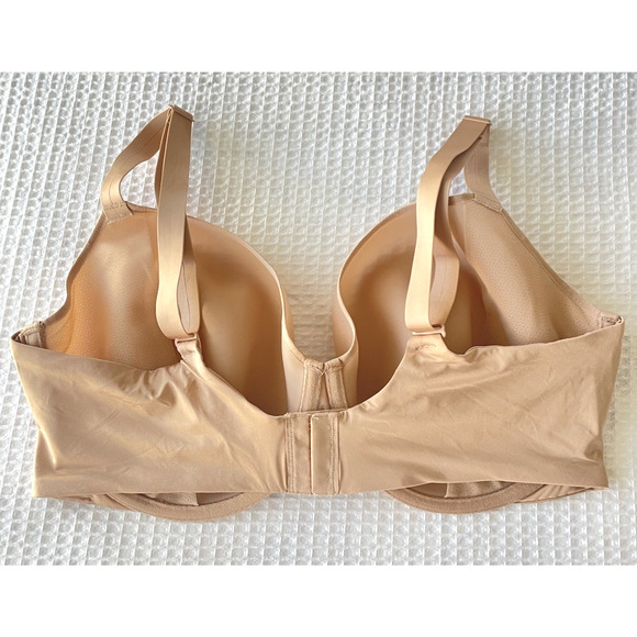 Skims Weightless Bra Size 42DDD Demi Nude Underwire Breathable Lightweight - Picture 3 of 5